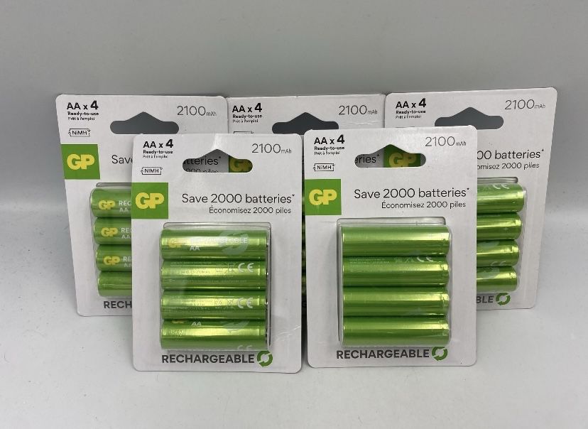 20x Akumulatorki baterie GP AA R6 Okazja
