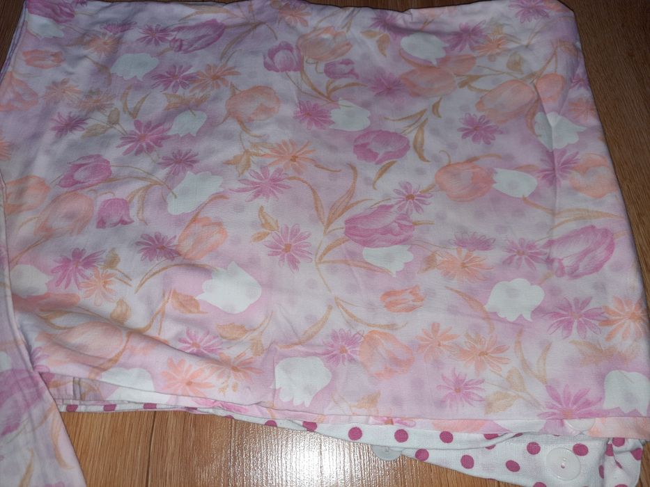 Pościel niemowlęca różowa szyta przez krawcową