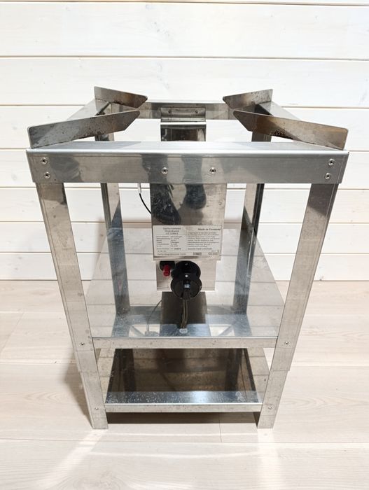 Taboret gazowy jednopalnikowy -stal nierdzewna 5-12KW.