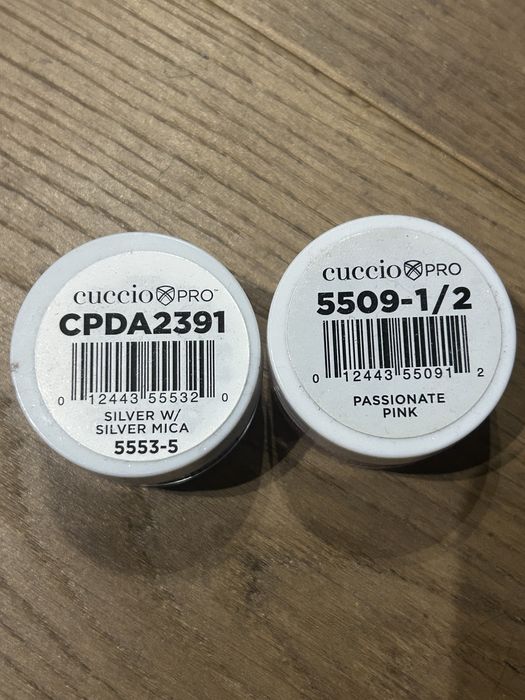 Pudry, manicure tytanowy cuccio pro