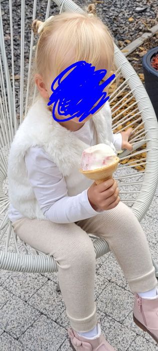 Bolerko futerko H&M 86