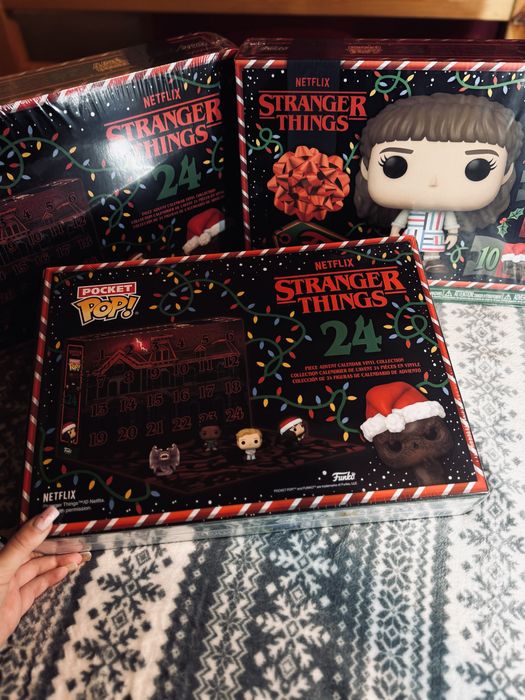 РОЗПРОДАЖ! Funko pop Advent Stranger Things Адвент календар Дивні Дива