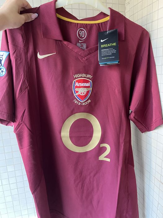 Camisola futebol Thierry Henry Arsenal 2006