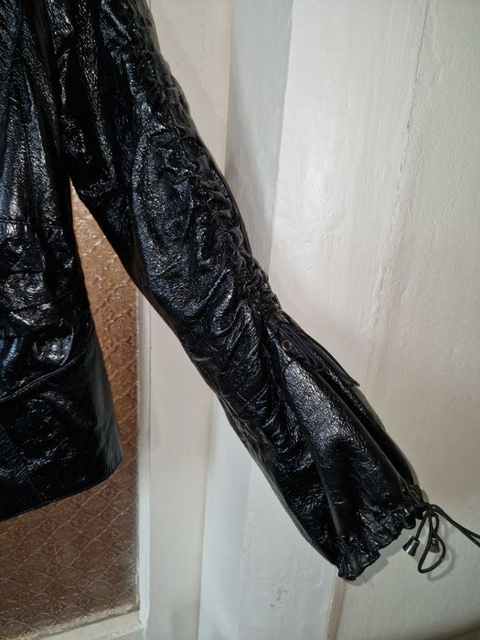 Куртка кожанная женская (приталення)