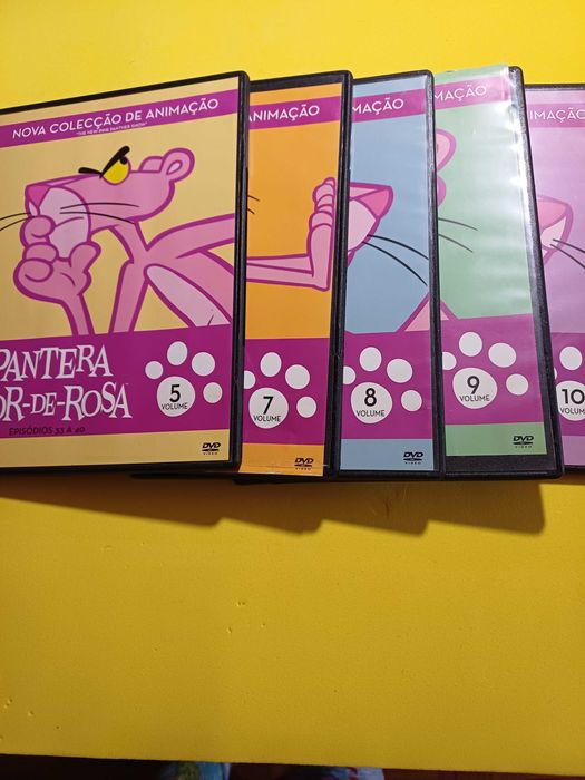 Coleção DVD Pantera Cor - de - Rosa