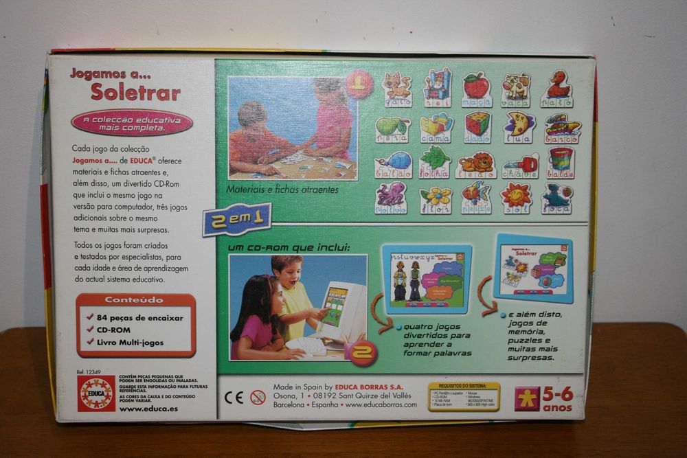 Jogo "Soletrar" - Educa