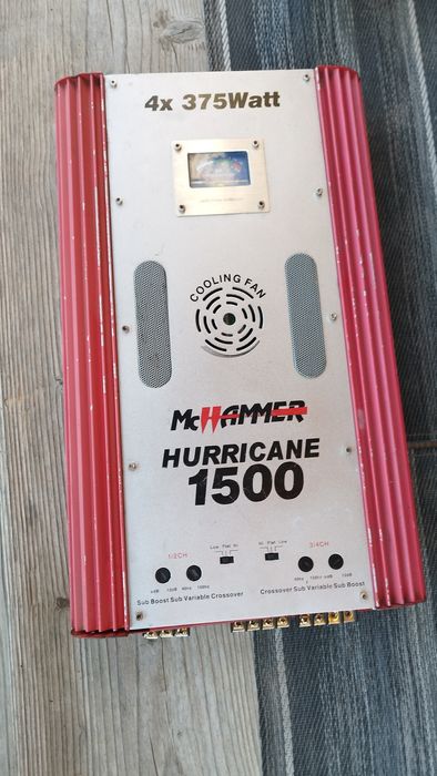 Усилитель McHammer Hurricane 1500