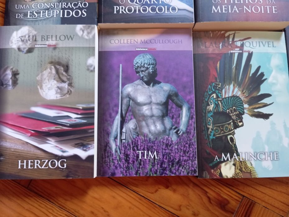 Livros da Coleção "Biblioteca Sábado"