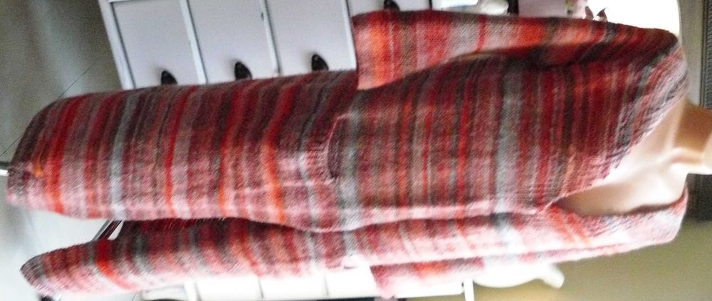 Ręcznie robiony sweter kardigan wełna Pagliaccio 46 handmade rękodzieł