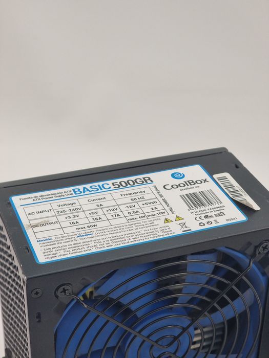 Блок живлення CoolBox BASIC500GR-T 500W (2882)
