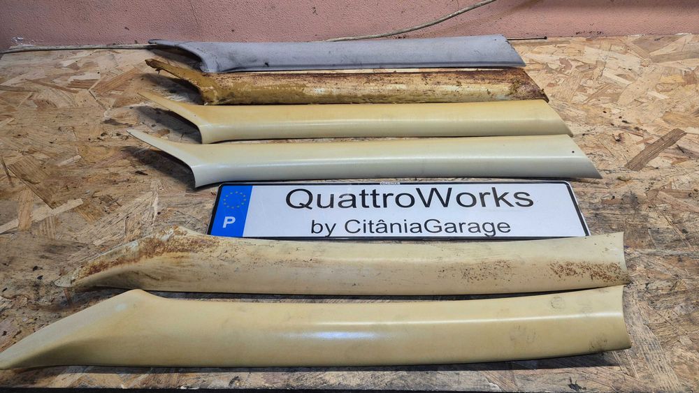 Pilares A Para-Brisas Originais Prontos a Estofar Audi A4 B5 8D 1994 a 2001