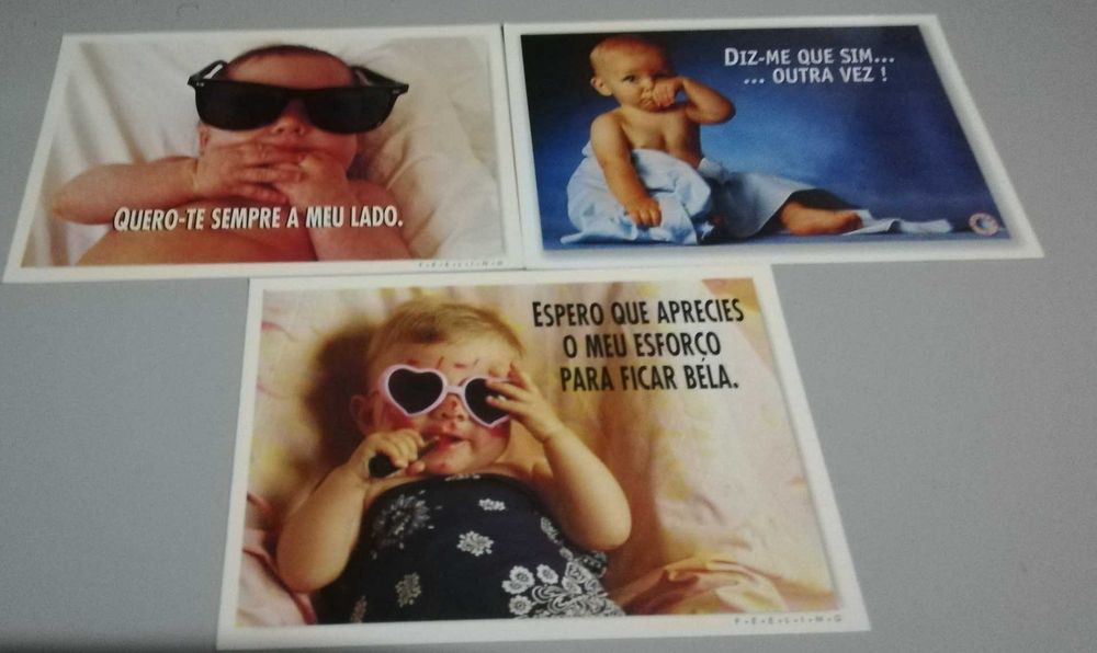 15 Postais - Feeling - Bébes - Novos