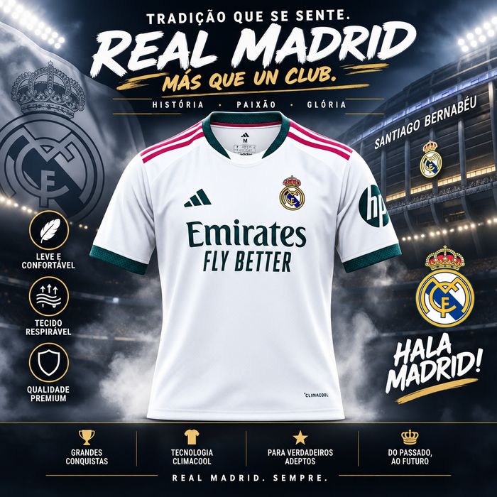 Camisola Real Madrid 26/27