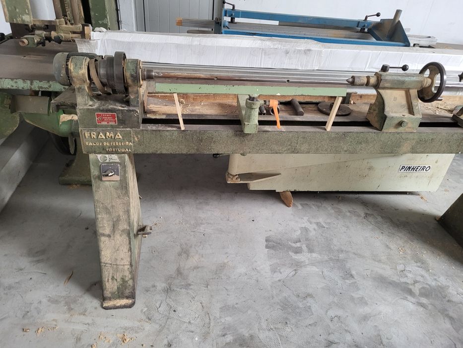 Torno FRAMA com acessórios