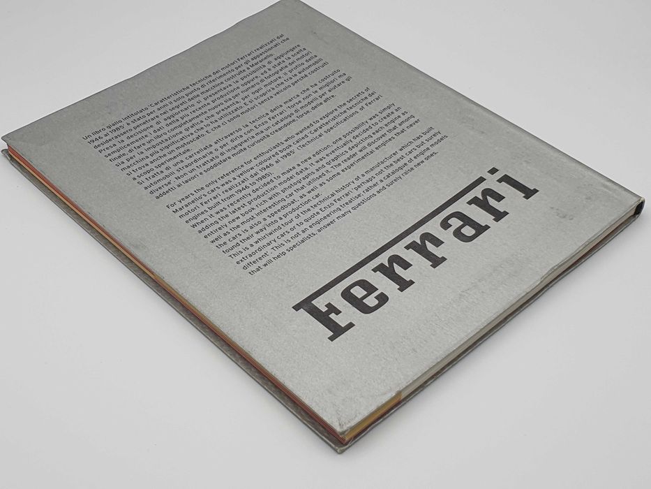 Tutti I Motori Ferrari (All Ferrari Engines) by Gianni Rogliatti