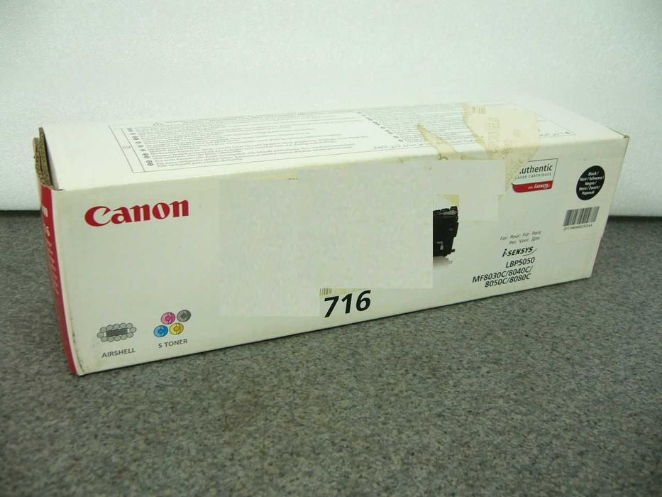 Toner Canon 716 czarny oryginał do drukarki