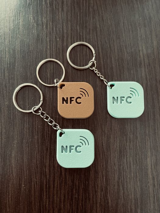 Nfc метка брелок