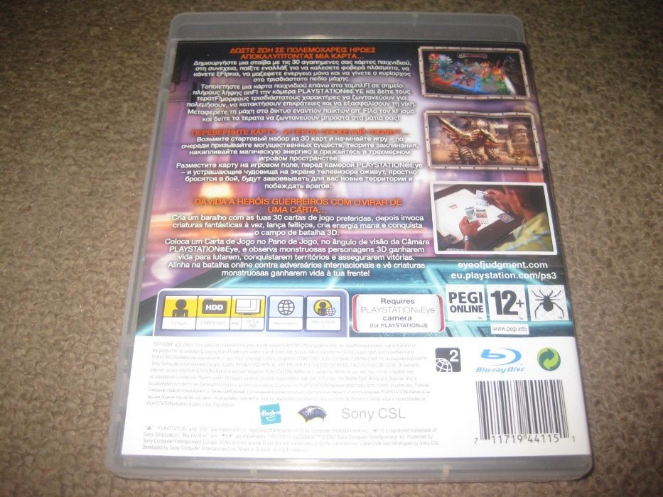 The Eye of Judgement" Game for PS3/Complete!64409551755137121