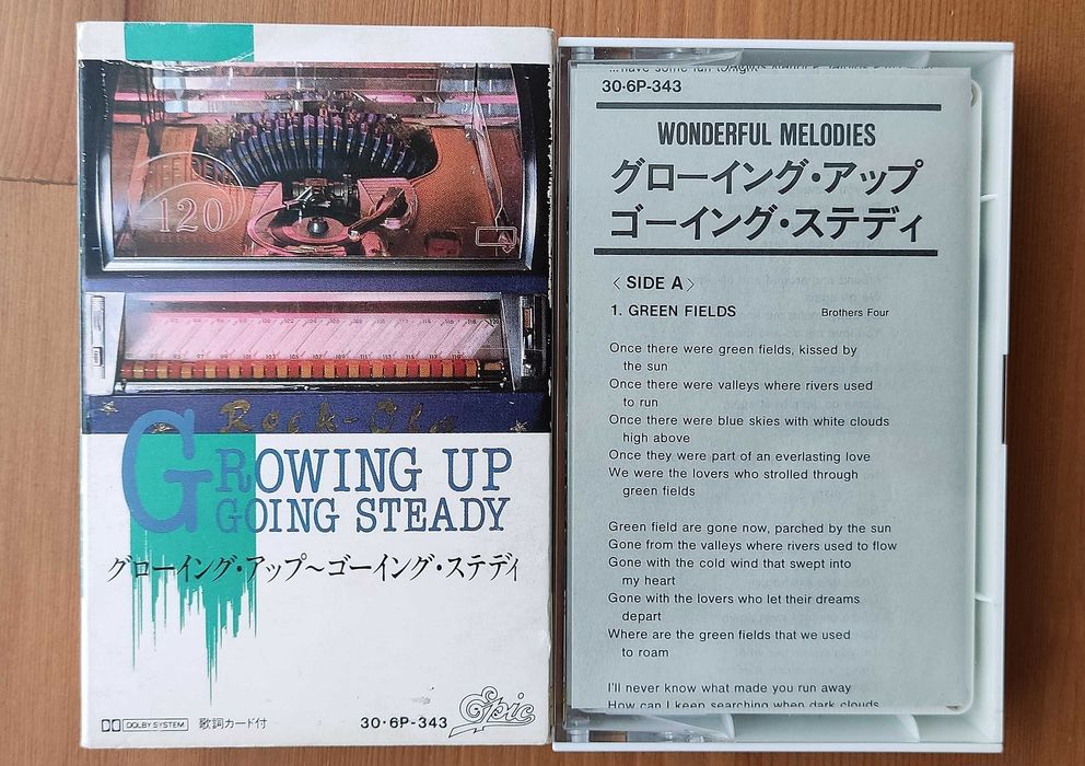 Wonderful Melodies: Growing Up - Going Steady Epic/Sony kaseta