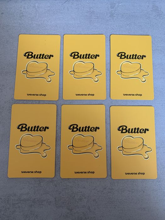 Bts Butter Weverse Pob Photocards Não Oficiais