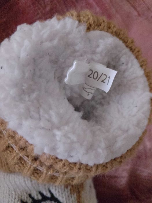 Kapcie/buciki ocieplane