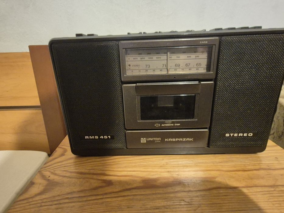 UNITRA KASPRZAK RMS 451 Stereo – radiomagnetofon PRL,