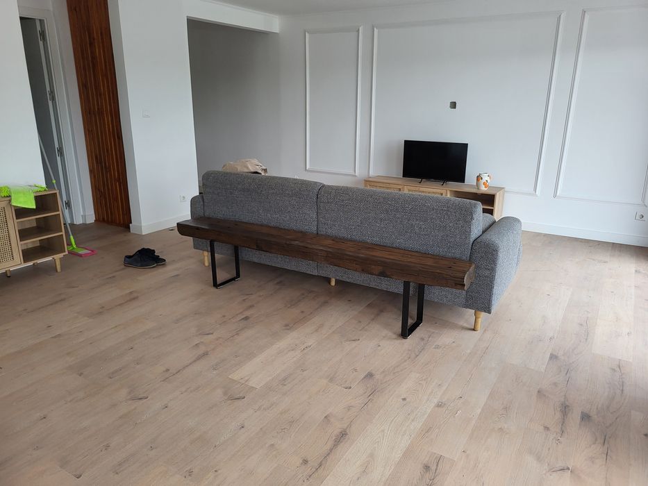 Banco rústico com sulipa verdadeira