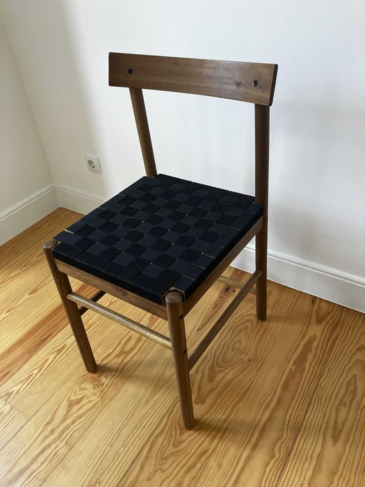 Ikea Nackanas cadeira - Acacia madeira - como novo