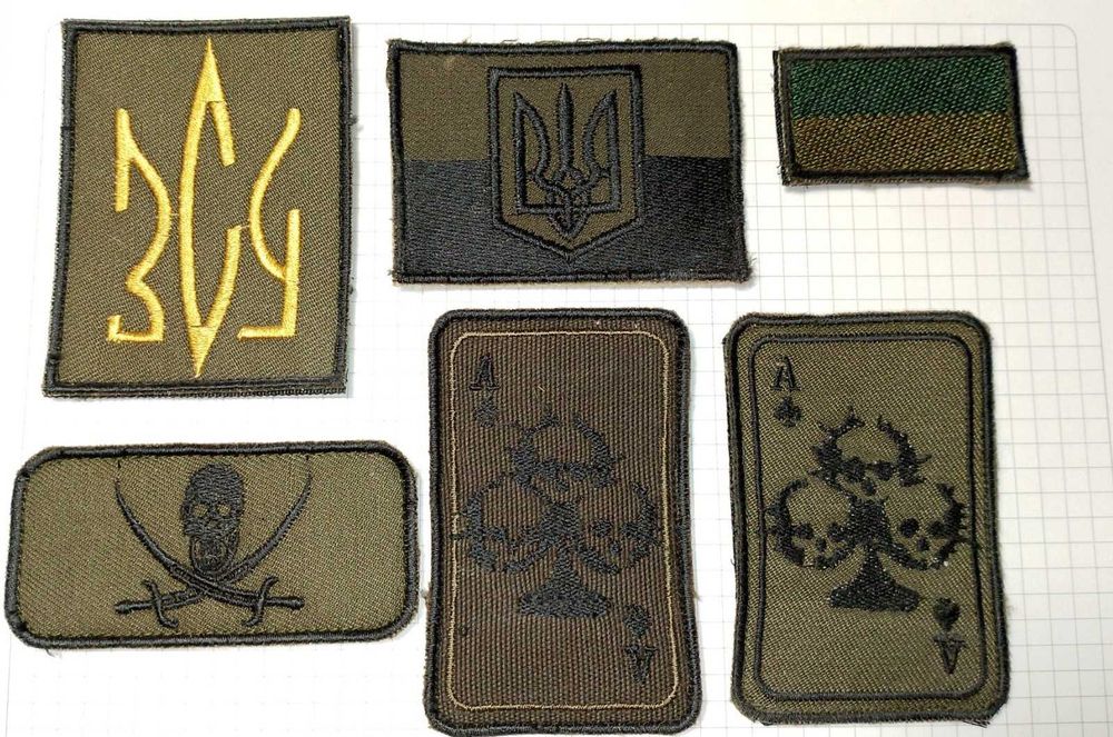 шеврон на липучке велкро череп цена за штуку (с учётом олх)