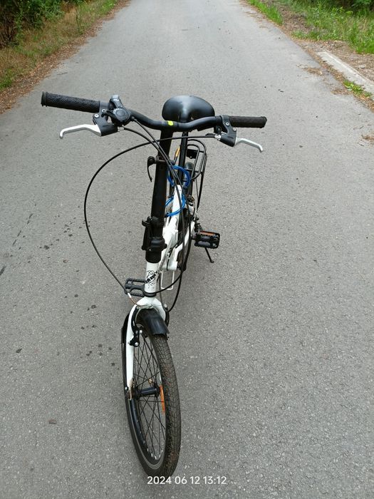 Rower składany z przerzutkami