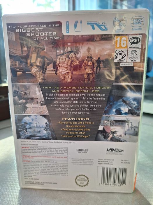 Call Of Duty Modern Warfare Nintendo Wii, BDB, Centrum Grania