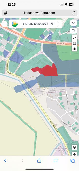 Продам земельний участок ОСГ село Латовка