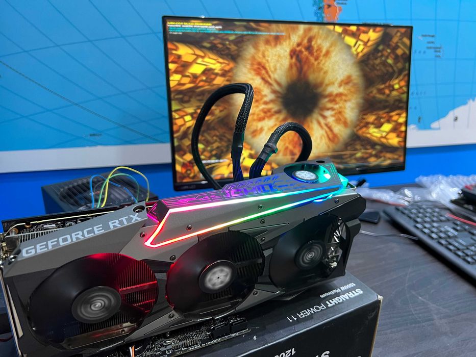 (290$) Видеокарта топовая inno3D RTX 3070 8Gb iChill X4 (+Гарантия)