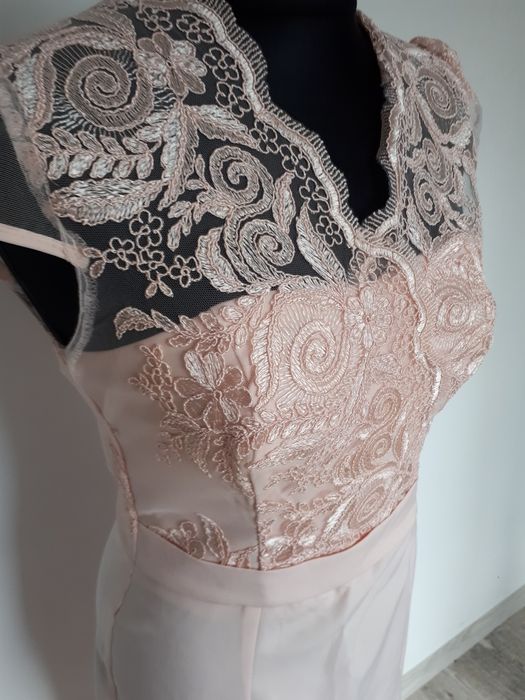 Sukienka 38 PIĘKNA komplet WESELE