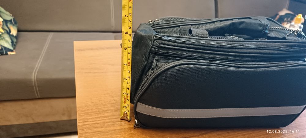 Sakwa na bagażnik rowerowy