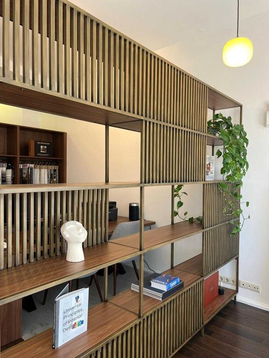 Estante de ferro medidas: 270cm 35cm 230cm