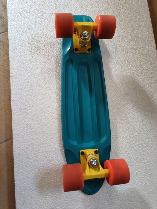 Deskorolka Oxelo Yamba 100 Blue Corail Decathlon