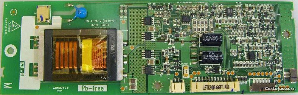 6632l-0320a lc260wx2 placa de inverter lcd