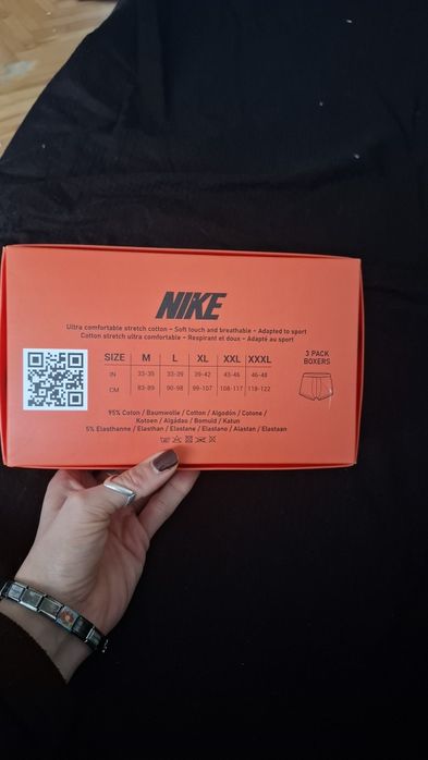 Bokserki 3 pary Nike