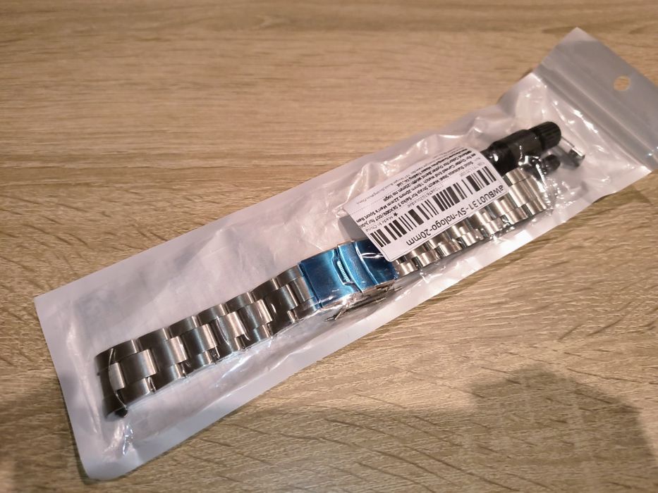 Nowa bransoleta do zegarka 20mm