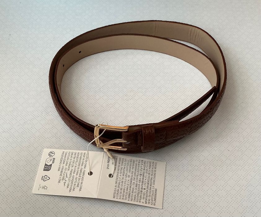 Cinto Zara castanho