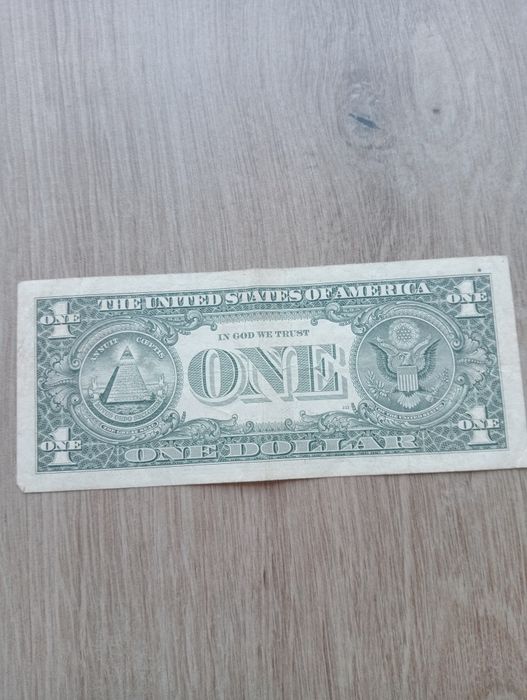 Nota 1 dólar América