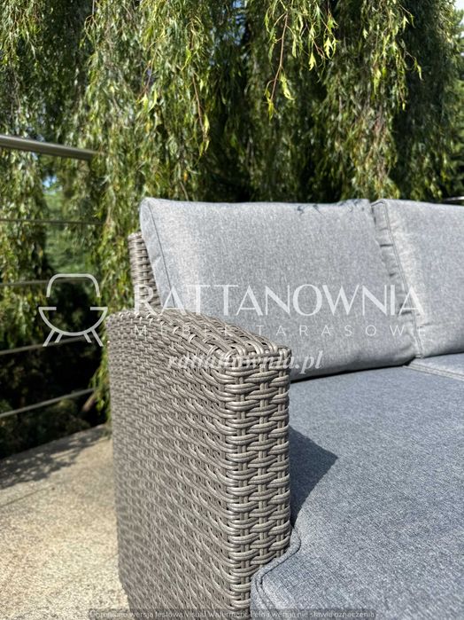Narożnik Ogrodowy Tarasowy Meble Ogrodowe Technorattan OBNIŻKA !!