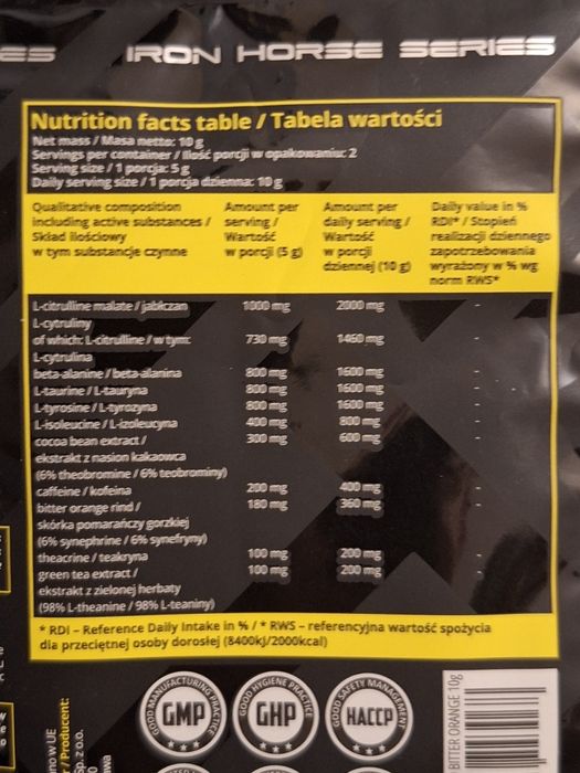 Przedtreningówka 3x IHS technology ST show time