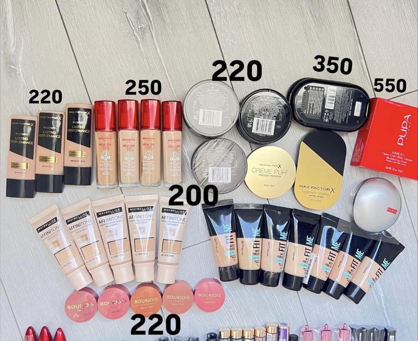 Розпродаж туші Maybelline, L’oreal