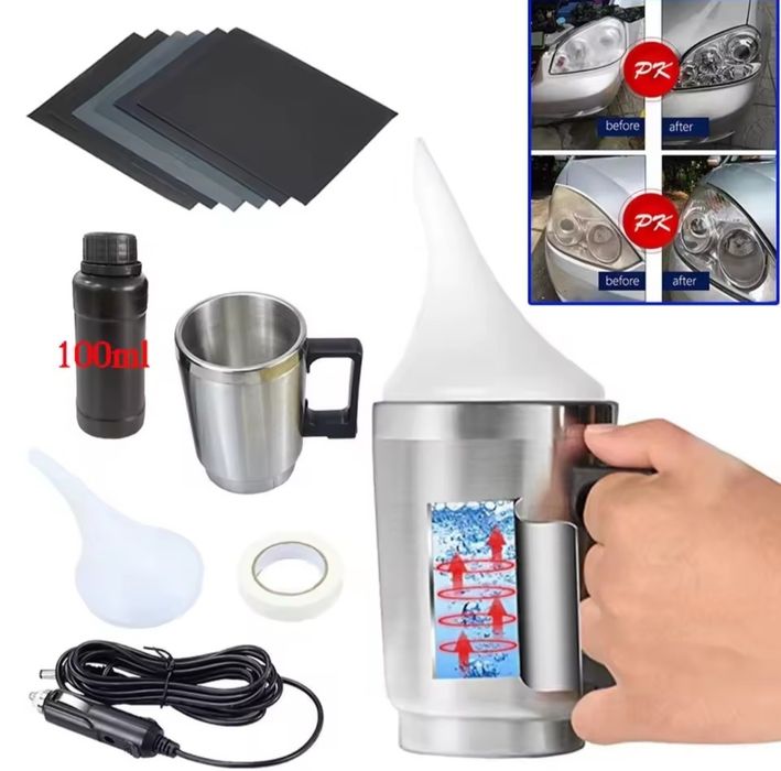 Поліровка фар авто хімічна набір