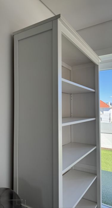 Estante branca Hemnes
