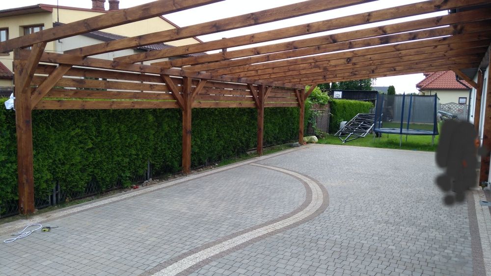 Tanie wiaty pergola ogrodowa zadaszenie tarasu na auto