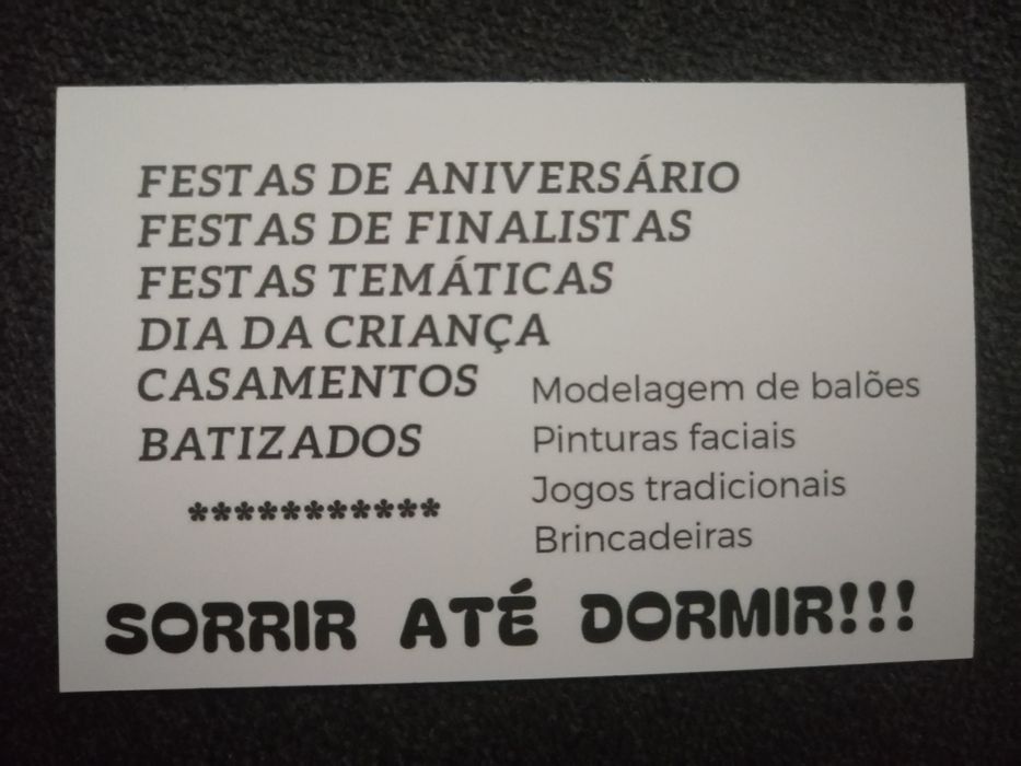 Festas de animação infantil com o Palhaço Soneca