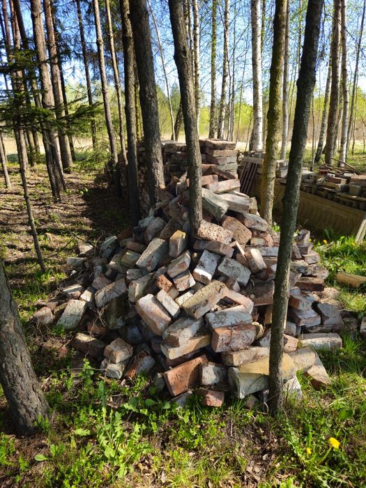 Cegły z rozbiórki ok. 1200 szt. NA CZĘŚCI